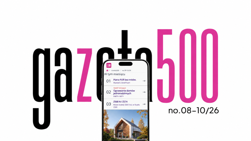 NOWA gazeta500 już dostępna! | no. 08-10/26