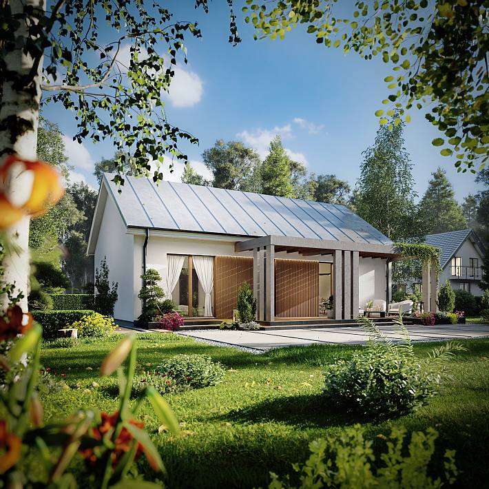 Premiera Z561 - Mały, funkcjonalny dom w nowoczesnym stylu!