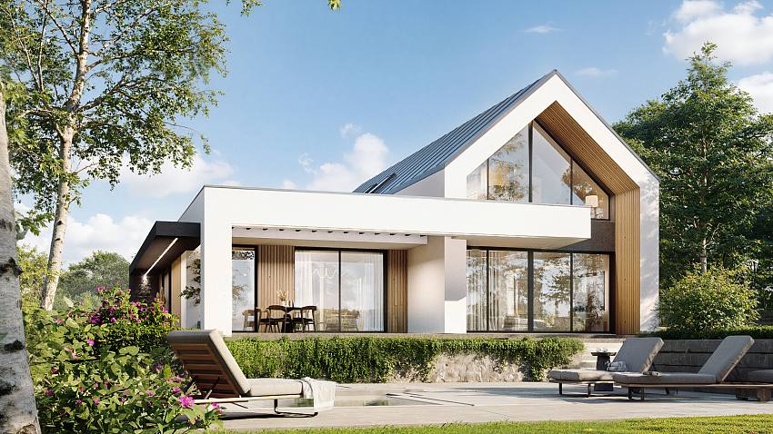 Nowość! Z555 - Dom z garażem i dodatkowym mieszkaniem