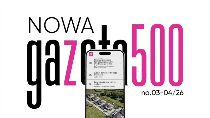 NOWA gazeta500 - miesięcznik dla budujących | no. 03-04/25