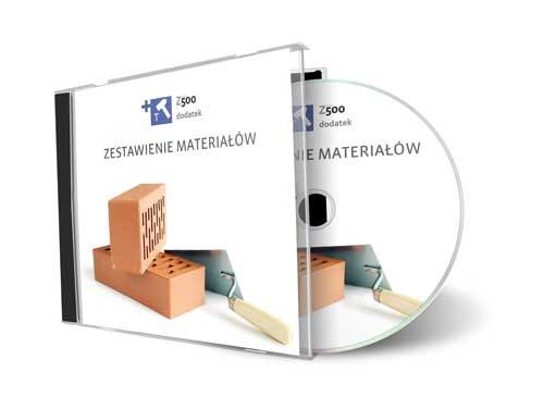 ZESTAWIENIE MATERIAŁÓW