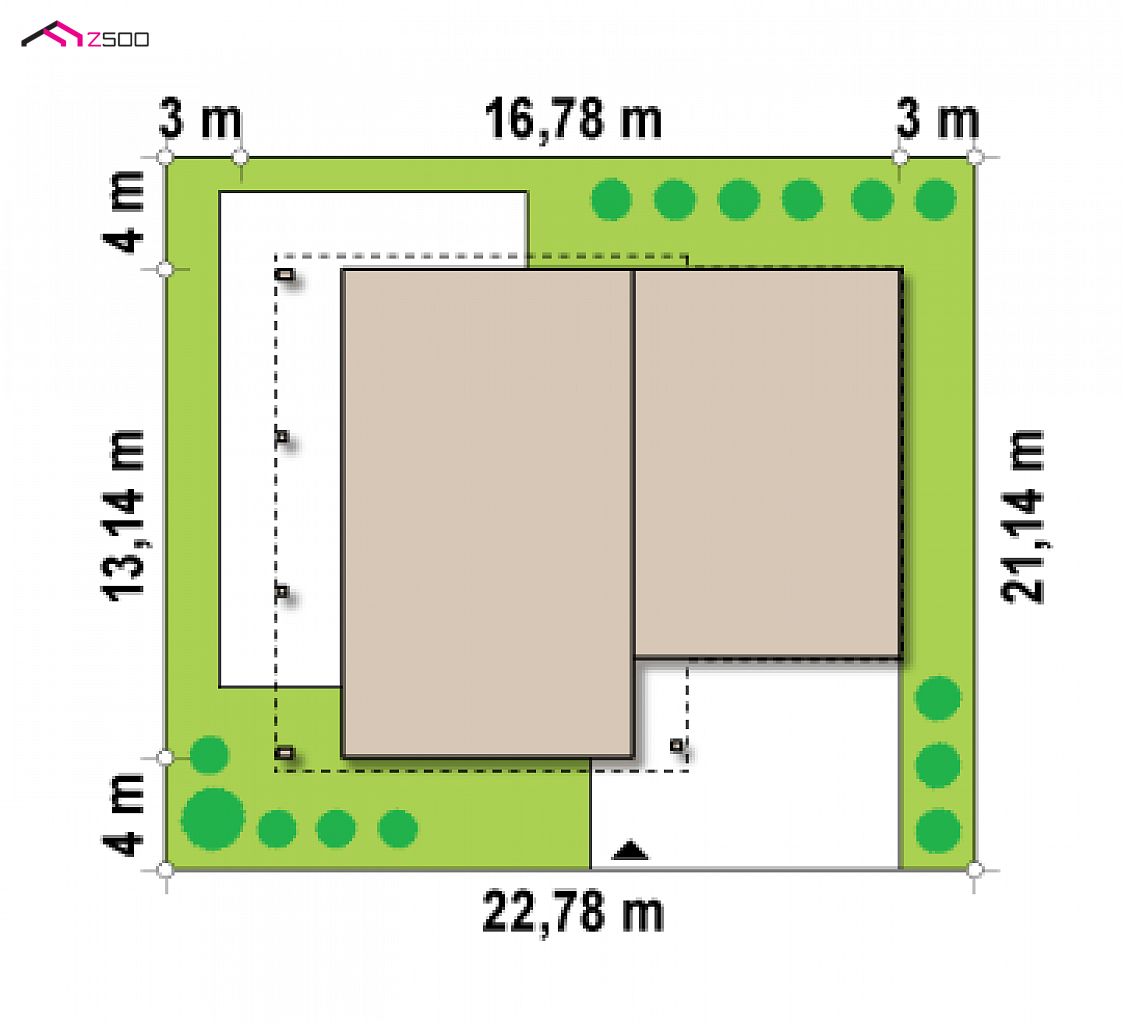 Zx5 to wyjątkowy dom z kategorii projekty domów z większą liczbą pokoi Gotowy projekt domu Zx5 - Nowoczesny dom piętrowy z dachem płaskim, z tarasem nad garażem i przeszkleniami