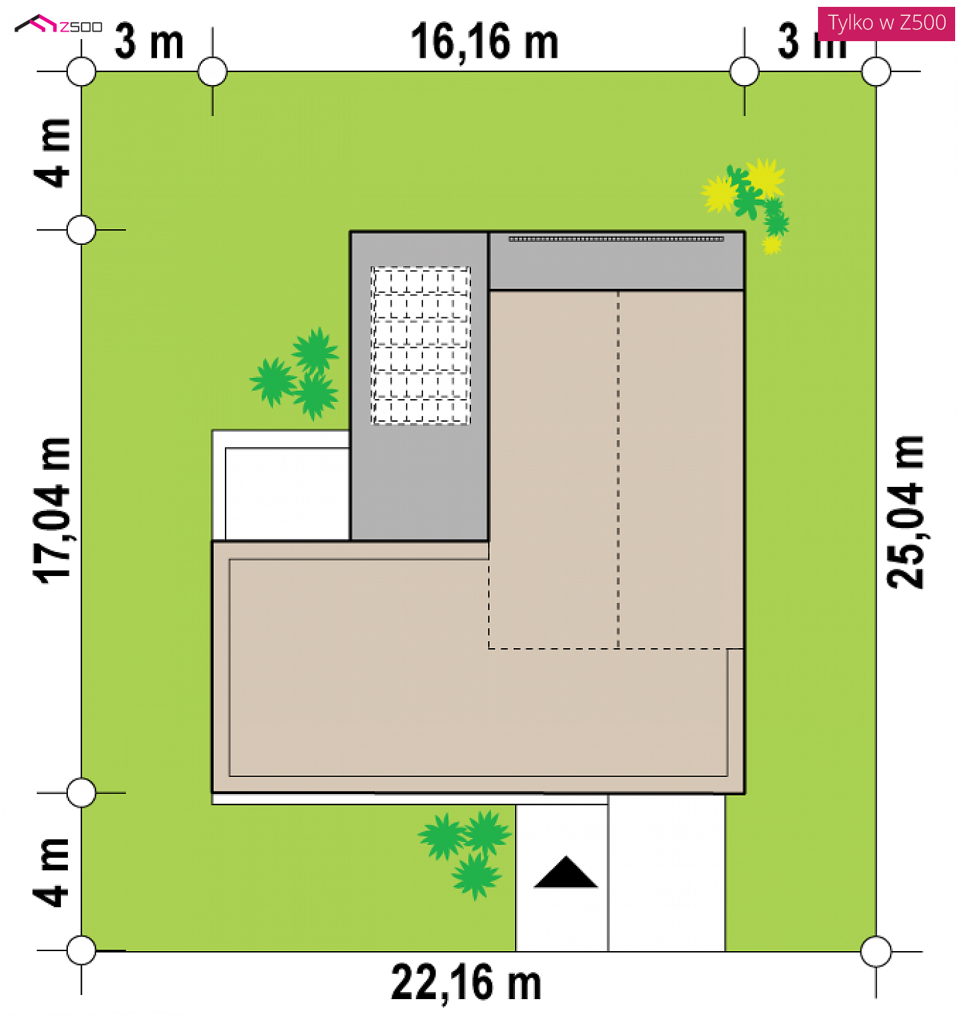 Z453 to wyjątkowy dom z kategorii projekty domów z garażem jednostanowiskowym Gotowy projekt domu - Nowoczesny dom z dużym tarasem i balkonem na piętrze oraz przestronnym salonem