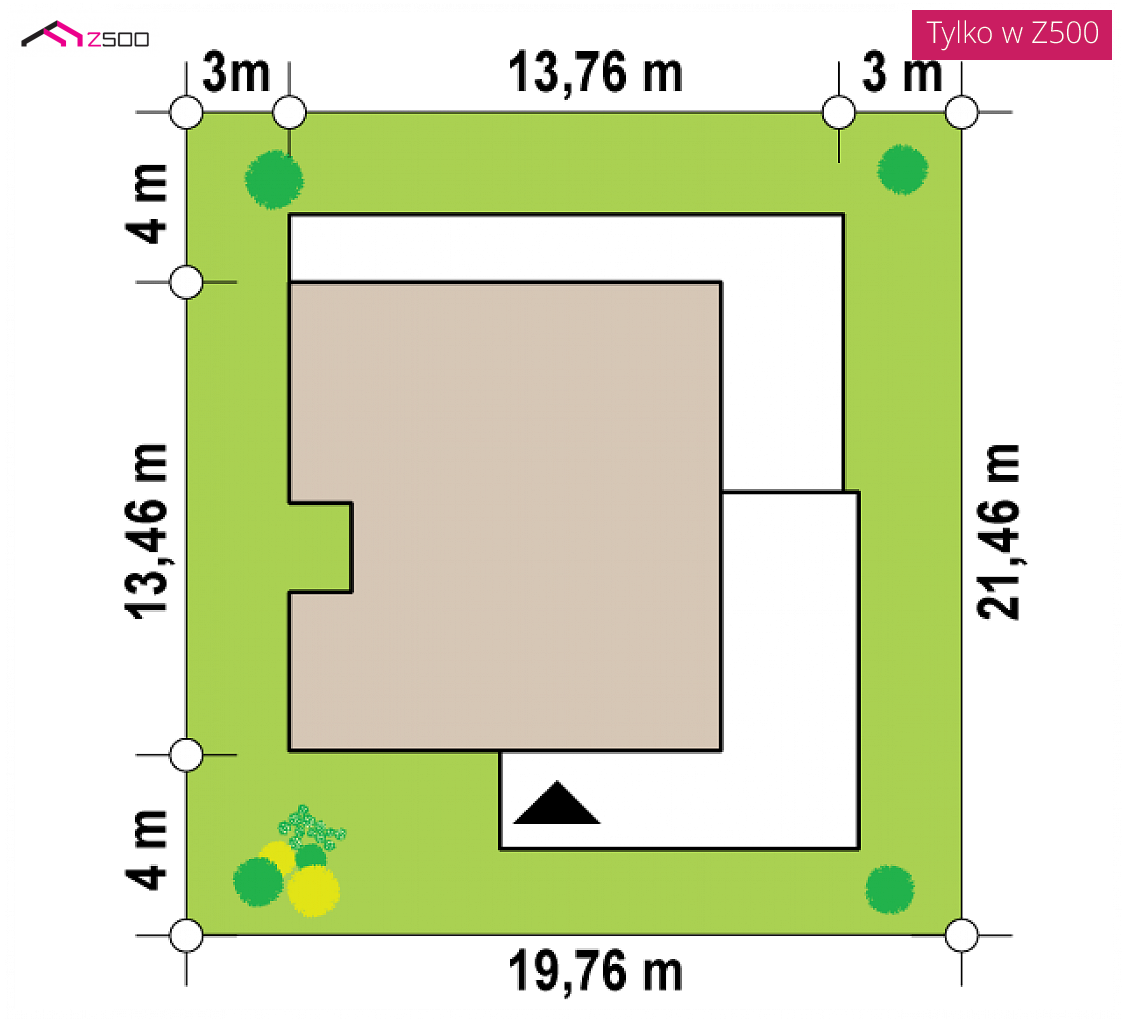 Zx255 D to wyjątkowy dom z kategorii projekty domów do 160 m2 Gotowy projekt domu Zx255 D - Nowoczesny dom piętrowy z dużymi przeszkleniami i garażem dwustanowiskowym.