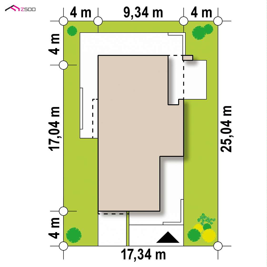 Zx45 to wyjątkowy dom z kategorii projekty domów do 170 m2 Gotowy projekt domu Zx45 - Nowoczesny dom piętrowy z garażem od frontu o przestronnym i wygodnym wnętrzu.