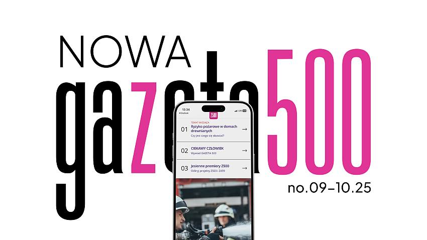 Gazeta500 - miesięcznik dla budujących - nr 09-10/25