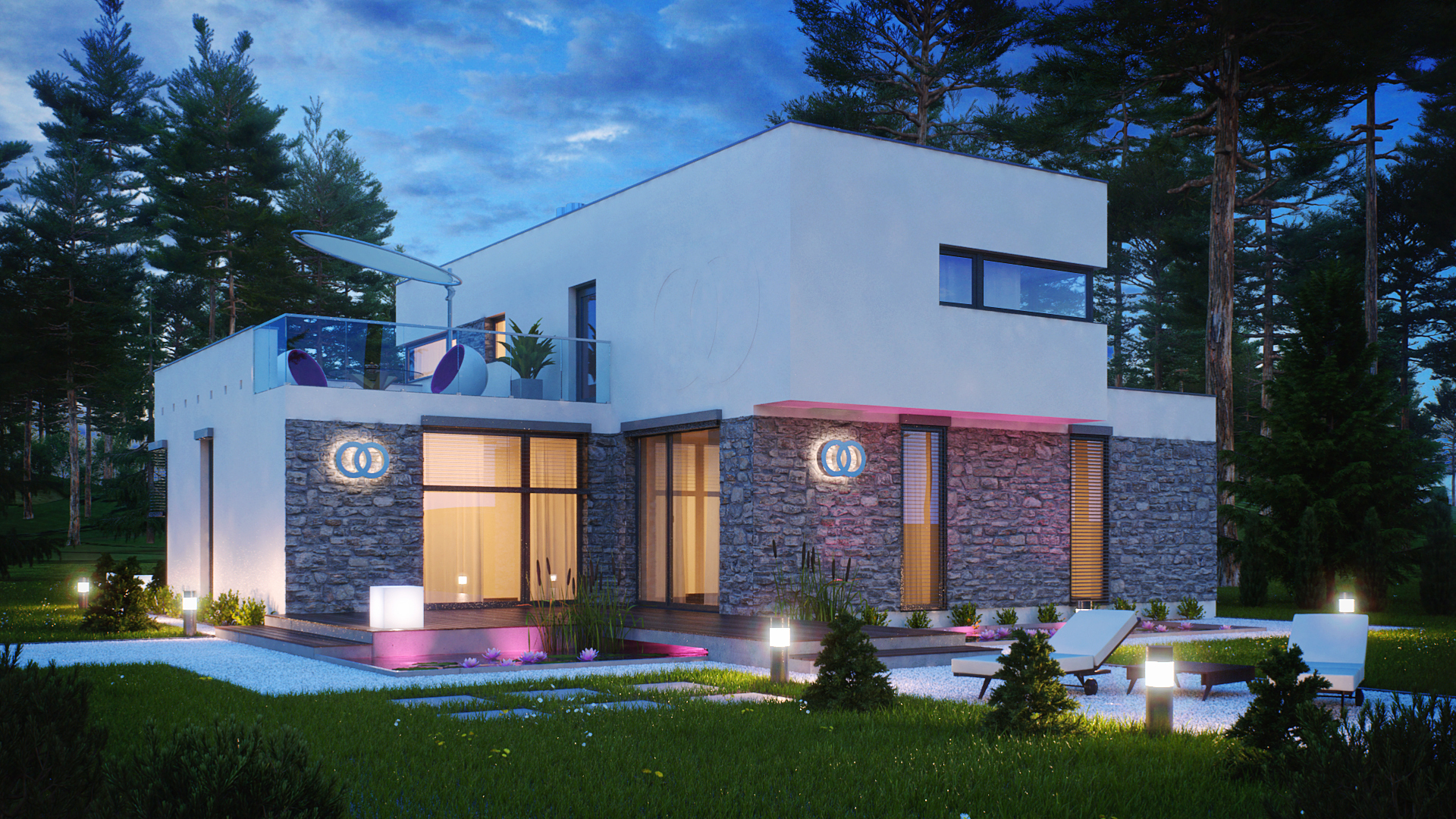 Projekt domu Zx46 Komfortowa rezydencja, nowoczesny design